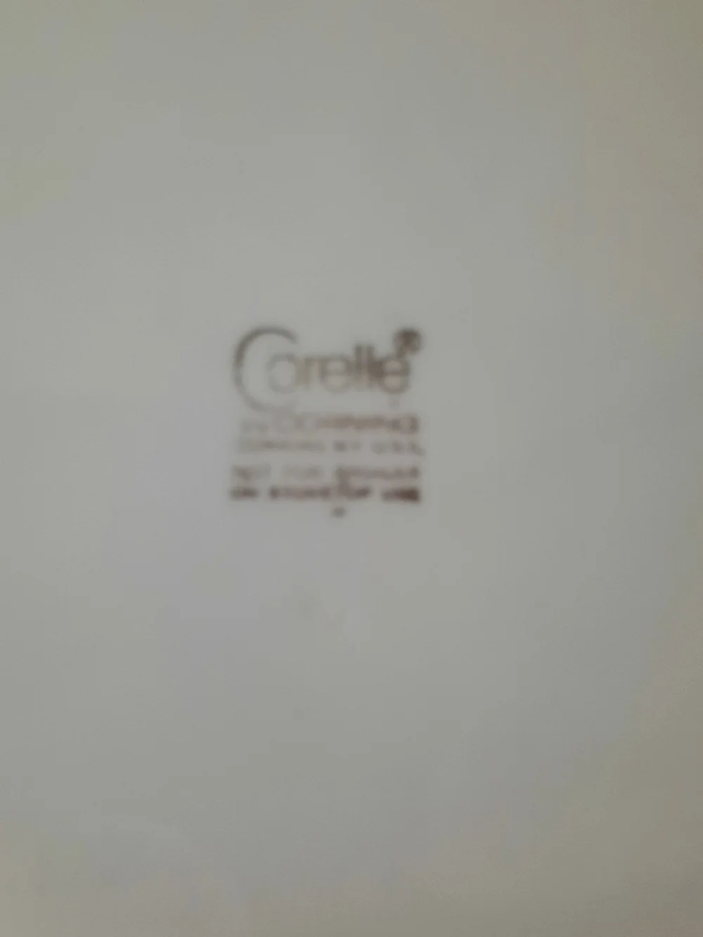 Corelle Oriental Wood Salad Plates X 3